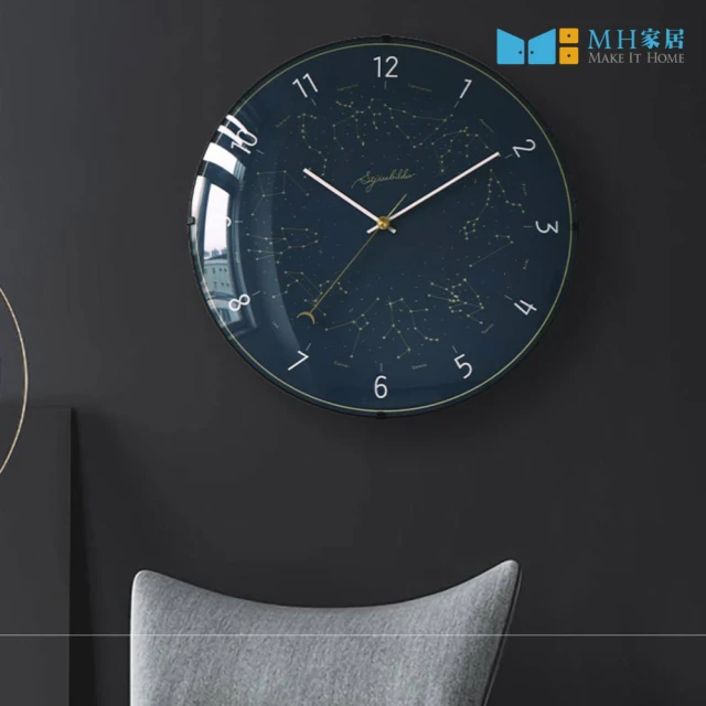 MH 家居-十二星座創意掛鐘
