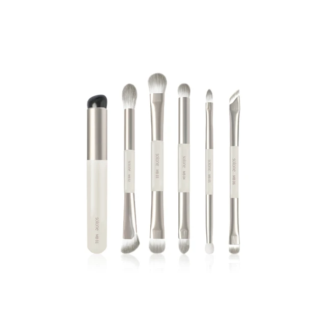 Solone 多功袖珍刷具系列(全套6件組 旅行刷)