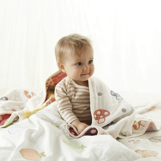 Hoppetta 六層紗布蘑菇被(S被90×70cm)