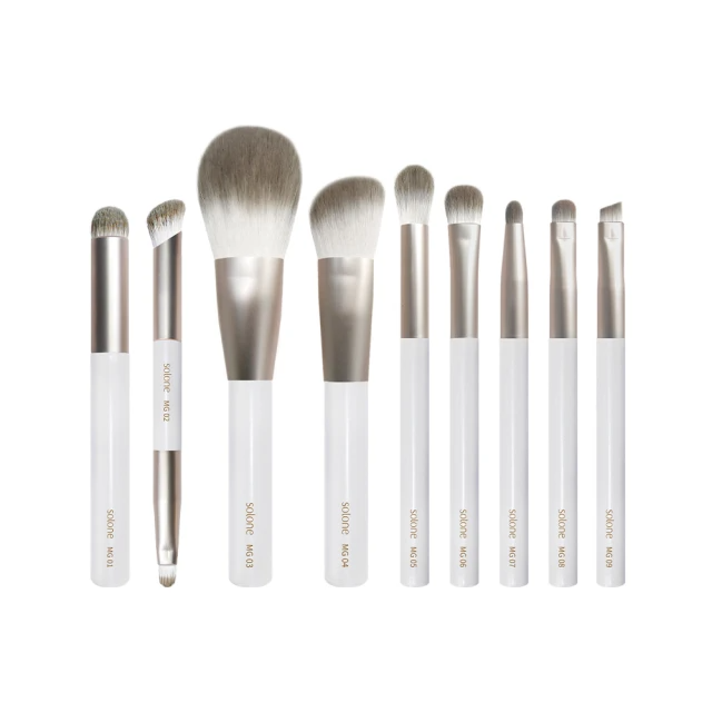 Solone 袖珍訂製刷具(全套9件組 旅行刷)