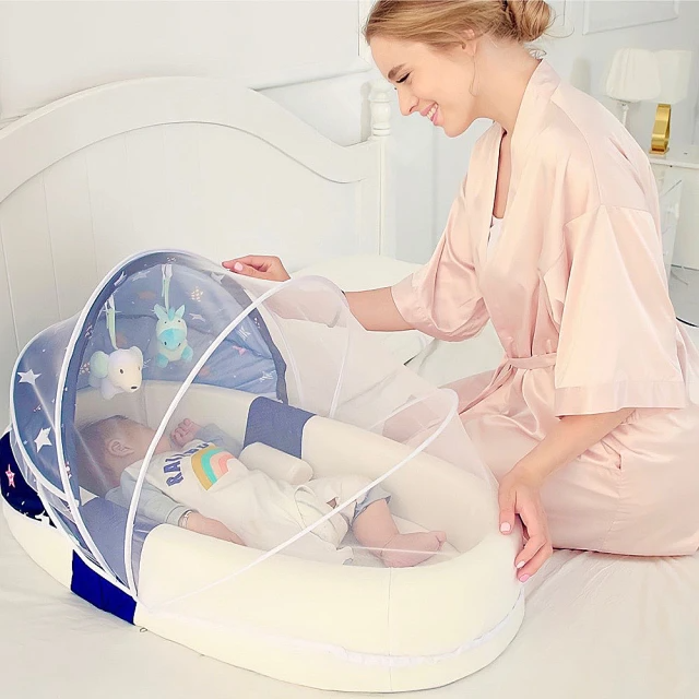 pettee bear 嬰兒便攜床中床