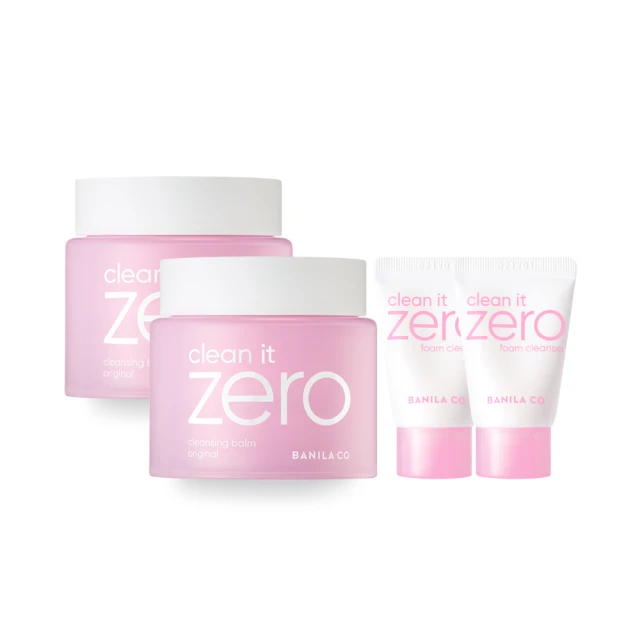 BANILA CO   ZERO零感肌瞬卸凝霜經典人氣2入組(180mL*2/卸妝霜/卸妝膏)