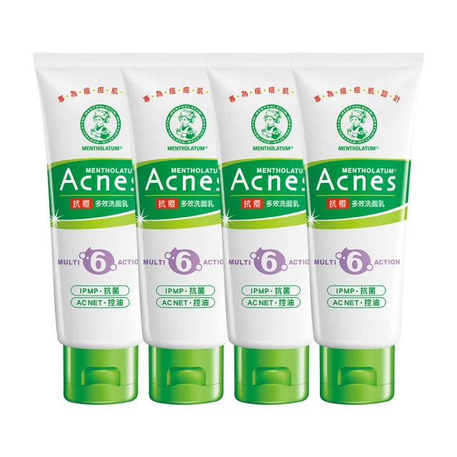曼秀雷敦 Acnes多效抗痘洗面乳(100g / 4入組)