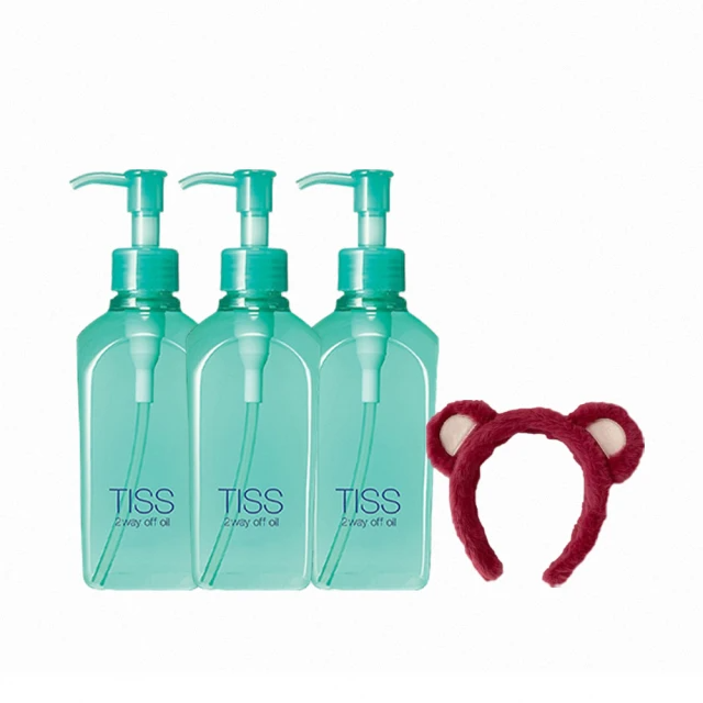 TISS 深層卸妝油 230mL(乾濕兩用進化型 3入組)