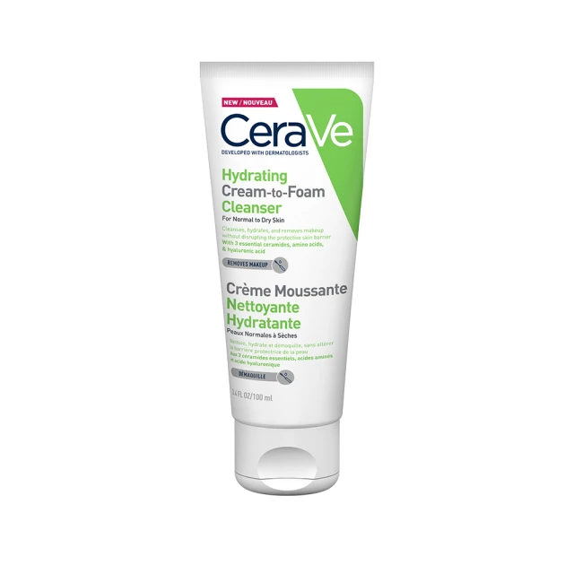 CeraVe 適樂膚 溫和洗卸泡沫潔膚乳100ml