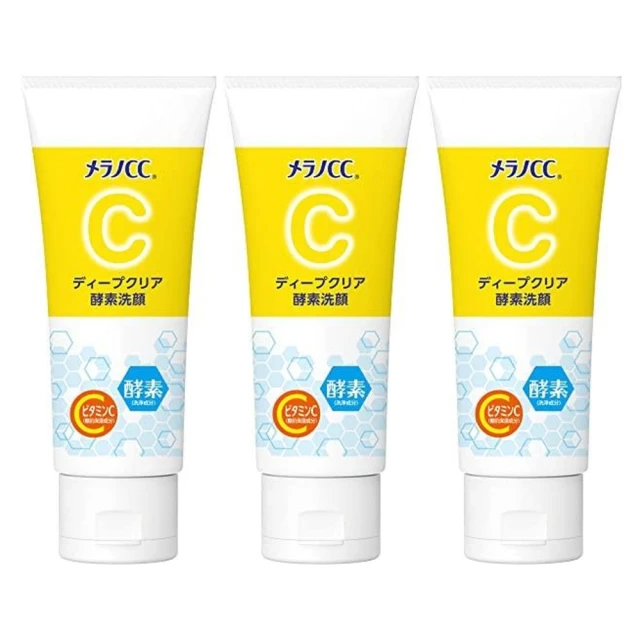Melano CC 維他命C酵素深層清潔洗面乳 130g*3入組
