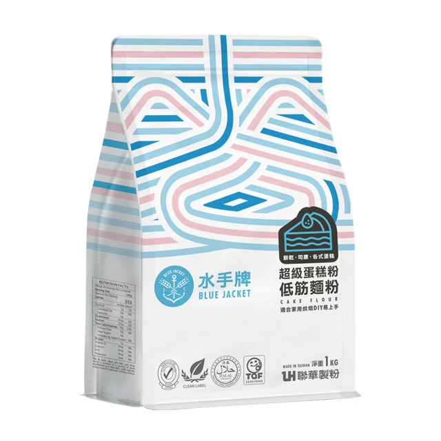 水手牌 超級蛋糕粉(低筋)1kg