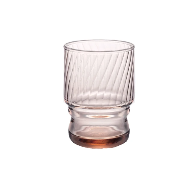 ADERIA  可疊式強化水杯 235ml 棕色