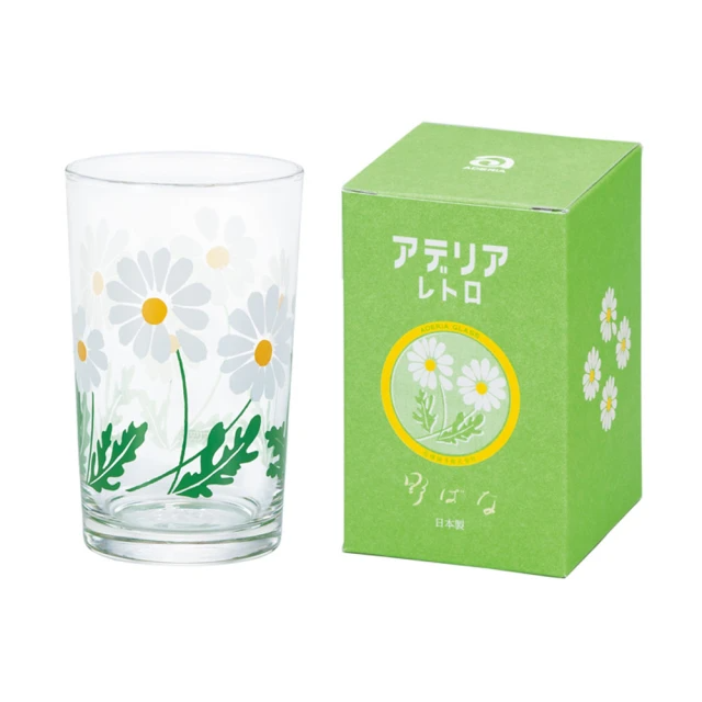 ADERIA  日式玻璃杯 雛菊款/200ml