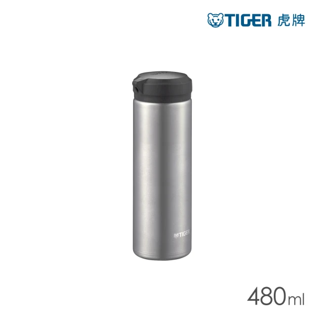 TIGER 虎牌 超輕量不鏽鋼真空保溫杯 480ml