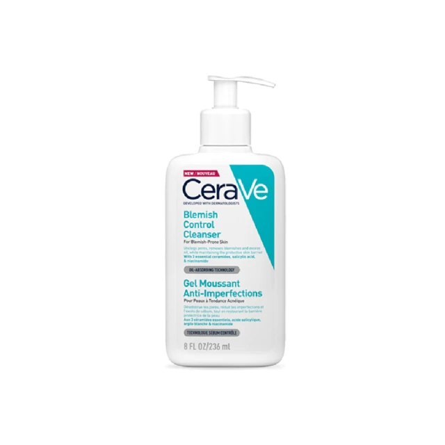 CeraVe 適樂膚 淨膚白泥抗粉痘潔面露 (236ml/入)