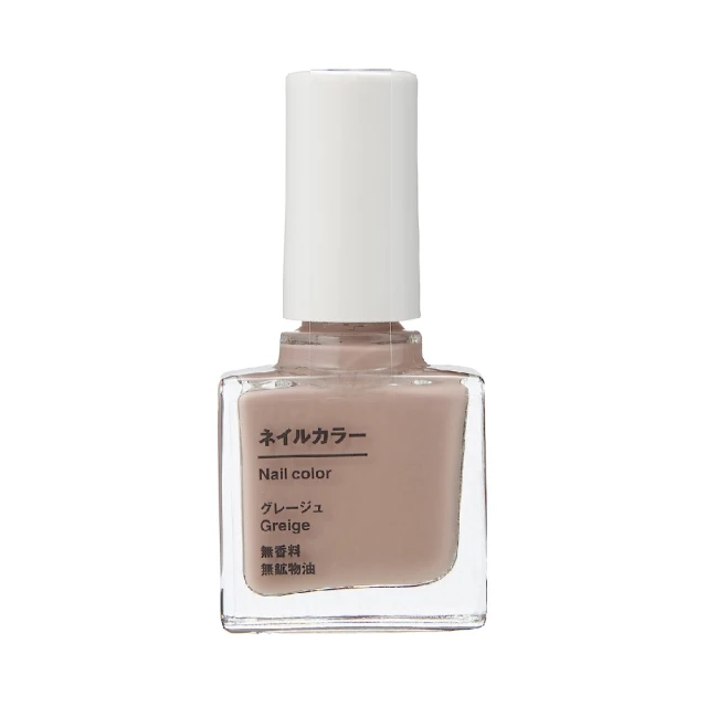MUJI 無印良品-指甲油.灰米/10ml