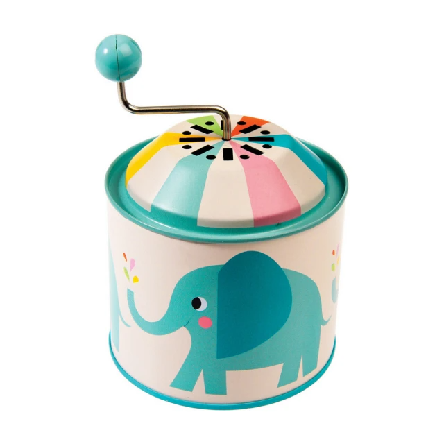 Rex LONDON 手搖音樂盒 大象