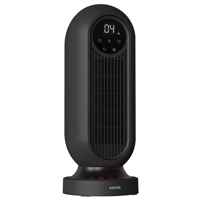 【KINYO】微電腦遙控陶瓷電暖器