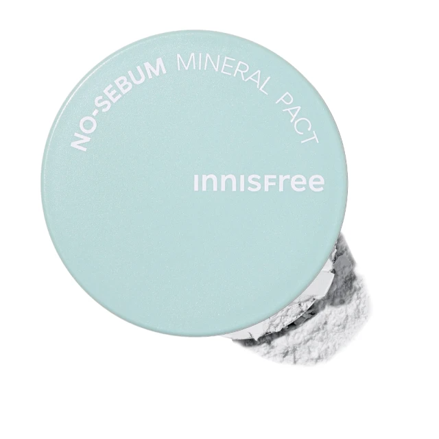 INNISFREE-無油無慮礦物控油蜜粉餅 8.5g
