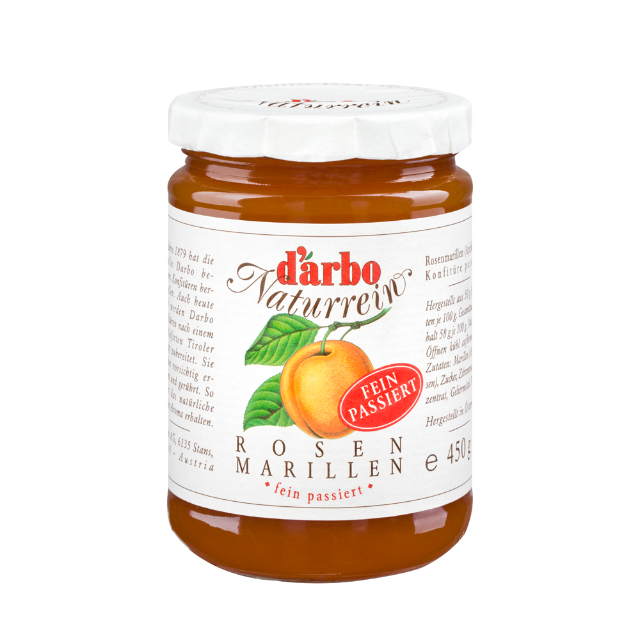 d'arbo 德寶杏桃果醬 450g