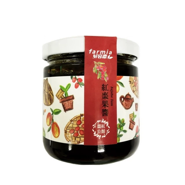 公館鄉農會 紅棗果醬225g