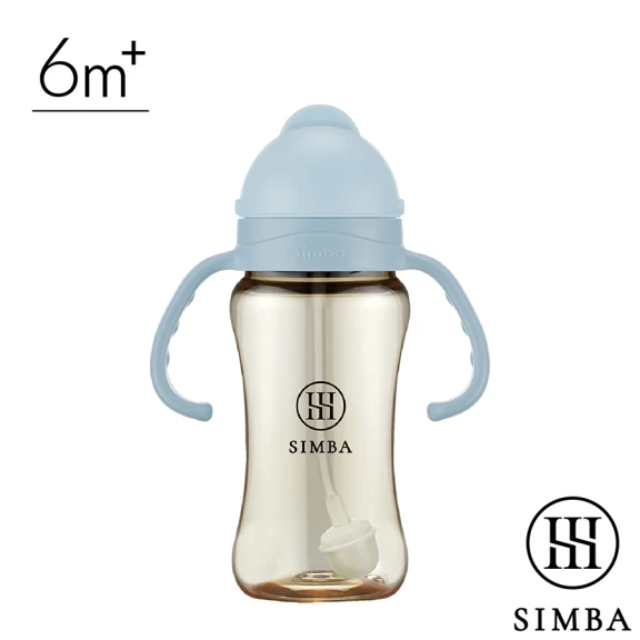 Simba 小獅王辛巴   蘊蜜鉑金PPSU防漏滑蓋學習水杯270ml(飲食訓練適用)