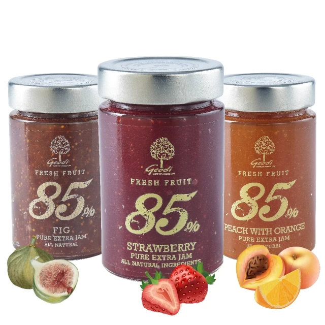 Geodi希臘85%天然果醬250g (三款任選)