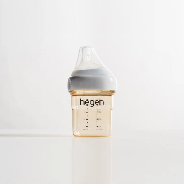 hegen 金色奇蹟PPSU多功能方圓型寬口奶瓶 150ml(搭配慢速奶嘴)