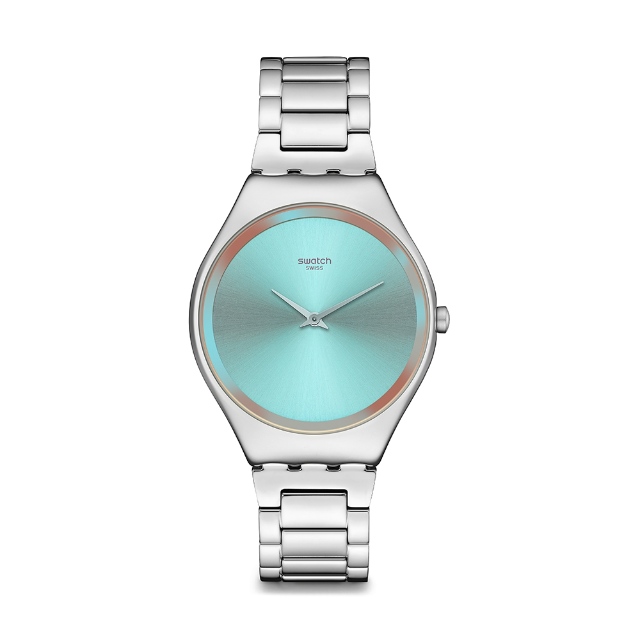 【SWATCH】Skin Irony 超薄金屬系列 THE GLOW OF IRONY (38mm) SYXS155G