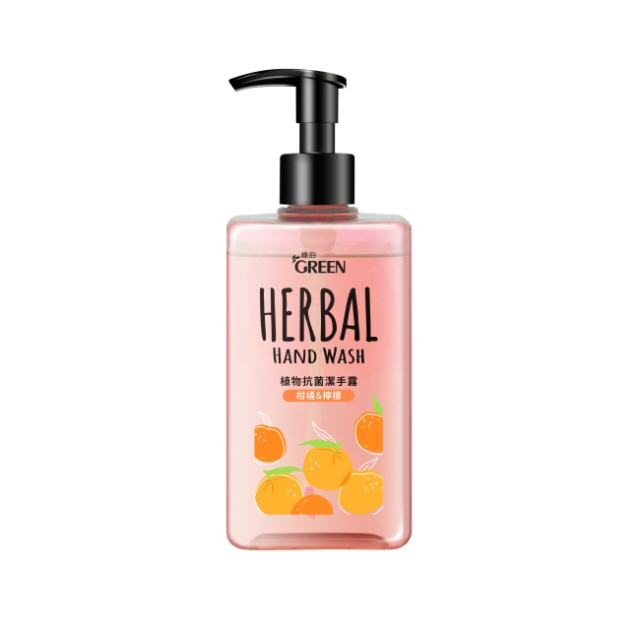 Green綠的 檸檬&柑橘植物抗菌潔手露