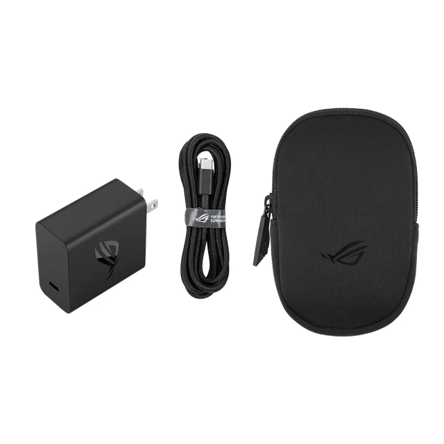 ASUS 原廠 ROG 65W 快充充電組 1.2M(65W快充變壓器+USB- C充電線+防護收納袋)