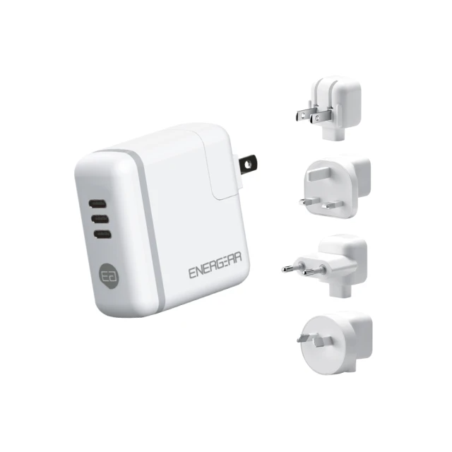 ENERGEAR-3孔Type-C Gan氮化鎵 100W PD快充器