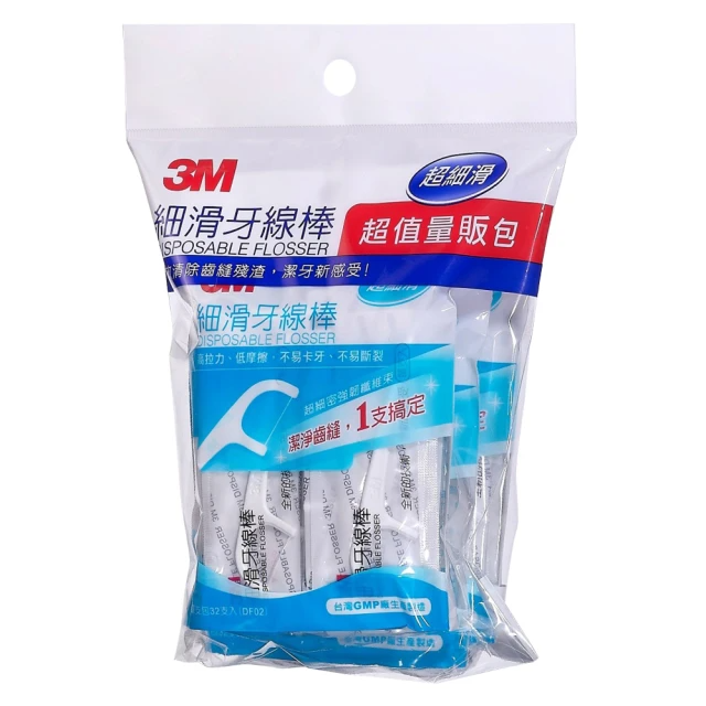 3M 細滑牙線棒散裝單支(96支入)