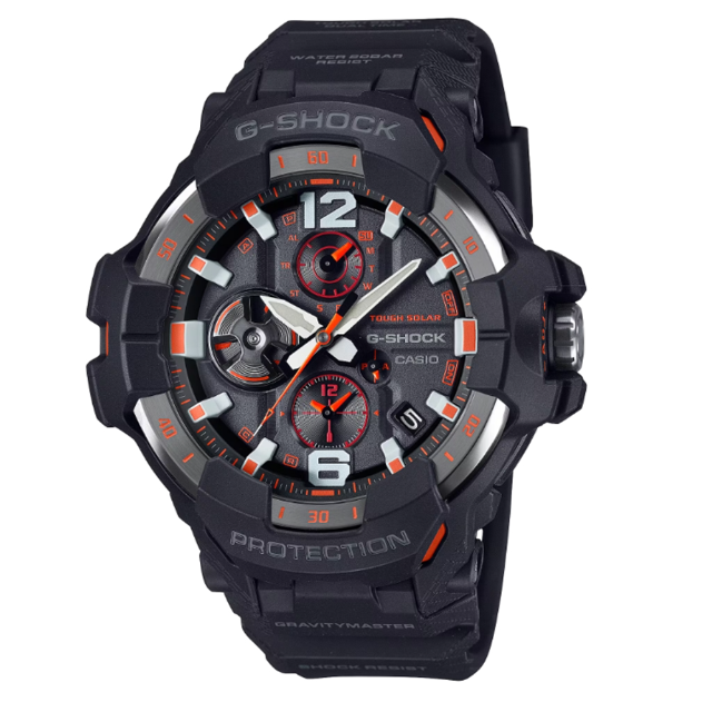 CASIO 卡西歐 G-SHOCK 藍牙 飛行錶 碳纖維防護 (GR-B300-1A4)