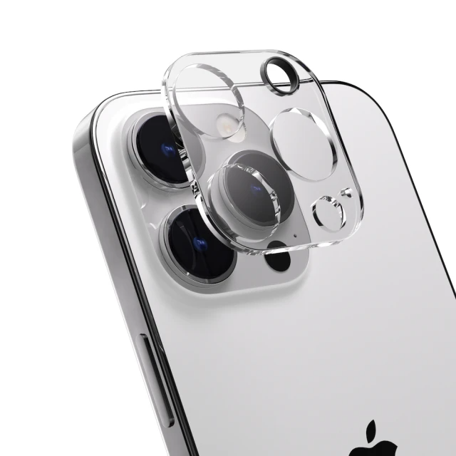 SwitchEasy 魚骨牌 iPhone 15 LensArmor 透明全包覆鏡頭保護貼