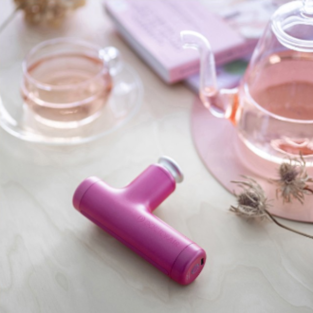 DOCTOR AIR REG-04 隨身輕巧按摩槍(粉色)