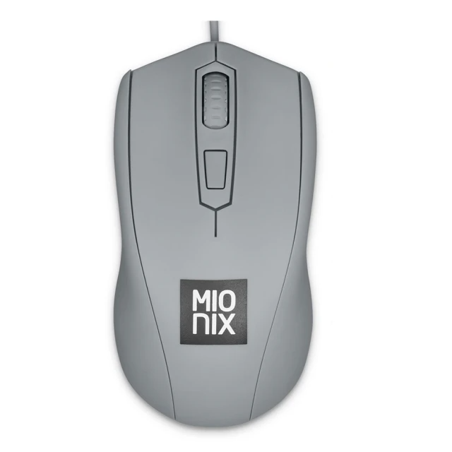 MIONIX Avior Shark Fin有線電競滑鼠(鯊魚灰)