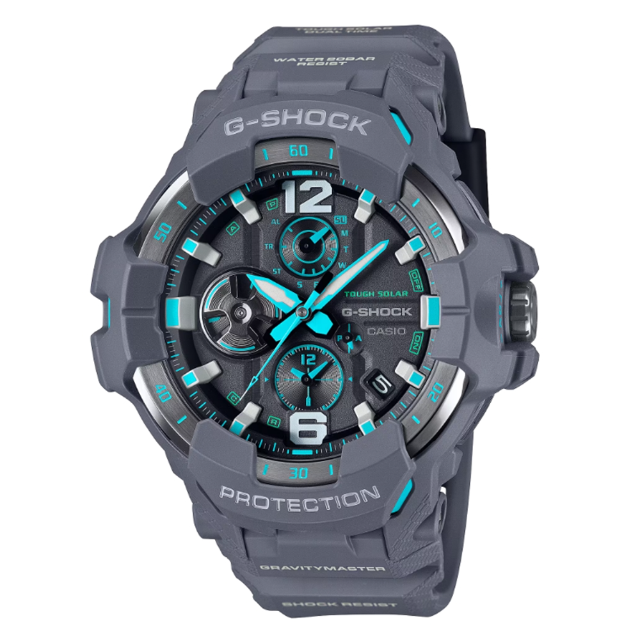 CASIO 卡西歐 G-SHOCK 藍牙 飛行錶 碳纖維防護 (GR-B300-8A2)