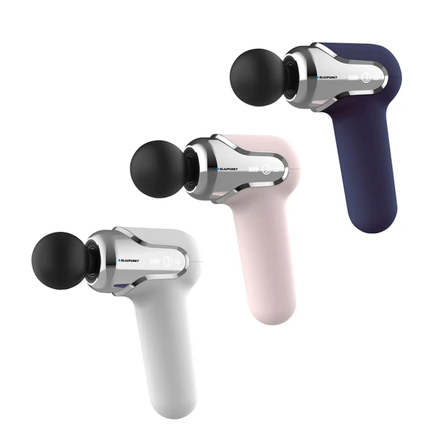 BLAUPUNKT 藍寶 mini USB隨身筋膜震動按摩槍 BPB-M11HU   珍珠白