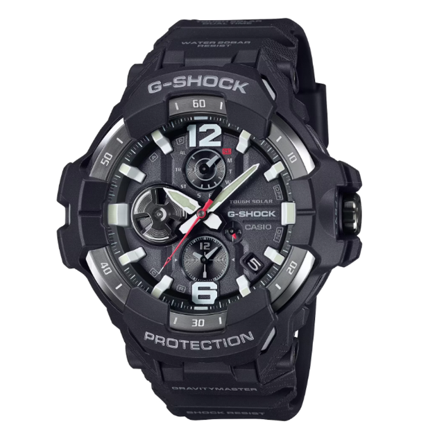 CASIO 卡西歐 G-SHOCK 藍牙 飛行錶 碳纖維防護 (GR-B300-1A)