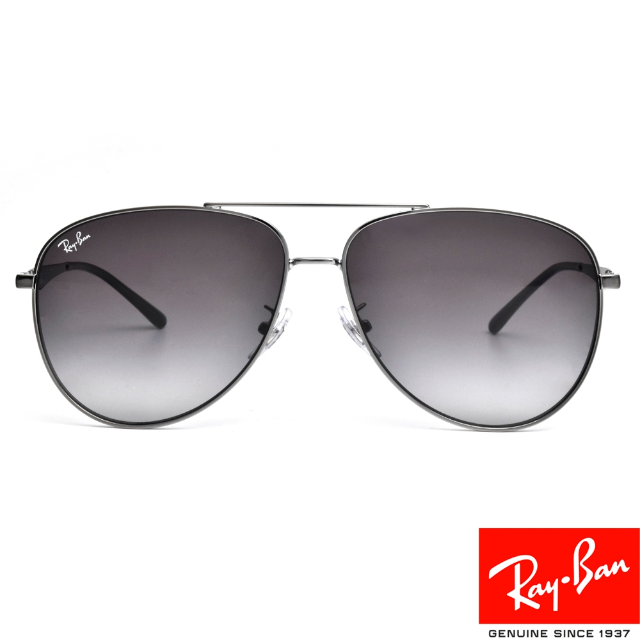 RayBan雷朋 太陽眼鏡 RB3712D 0048G -62mm 雙槓飛官框