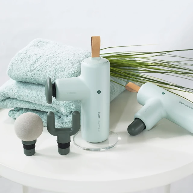 Lisscode 敲敲小摩 按摩槍/筋膜槍(日出青)