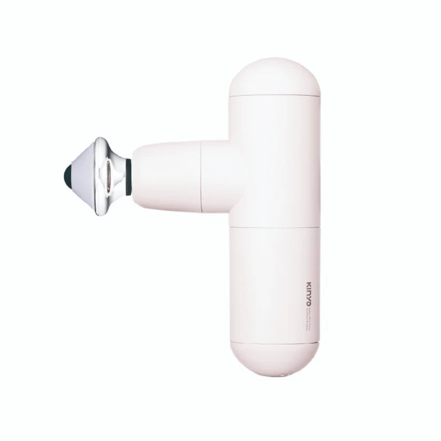 KINYO 輕攜美型迷你筋膜槍/按摩槍(FG-85)-柔櫻粉色