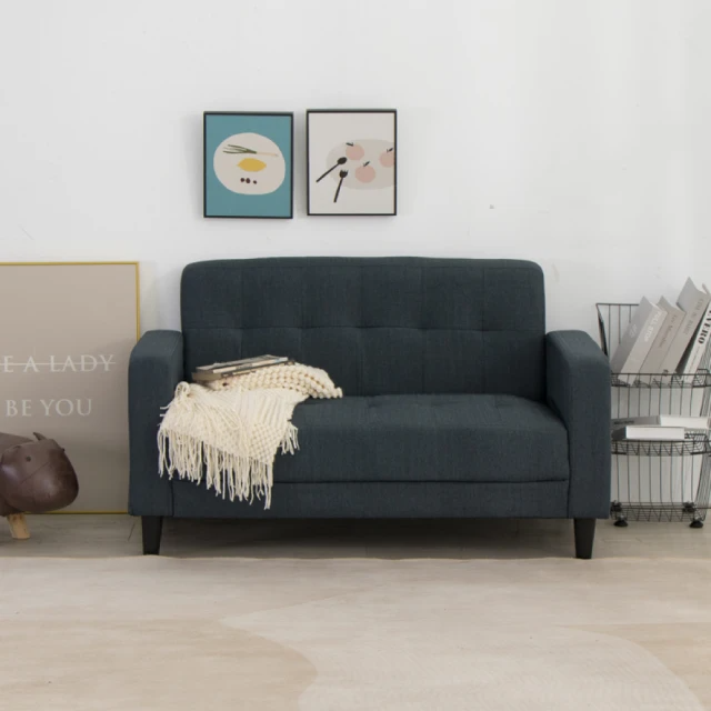 IDEA 潔可北歐風休閒雙人沙發椅