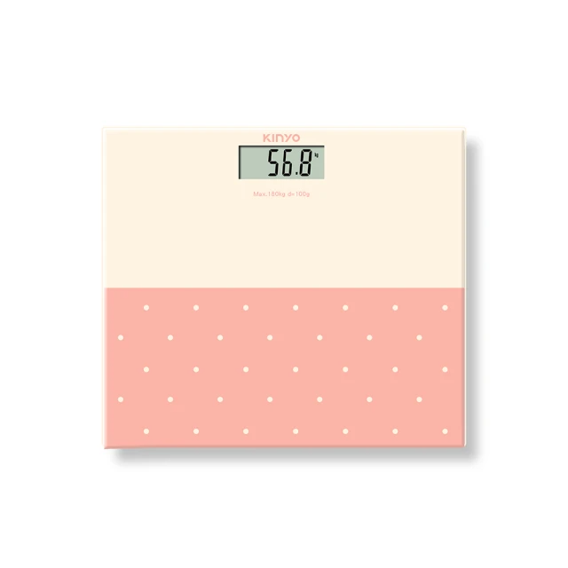 KINYO 日系甜美造型體重計
