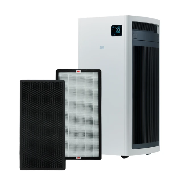 3M 淨呼吸全效型空氣清淨機 FA-S500 除異味加強型-內附一組活性碳濾網