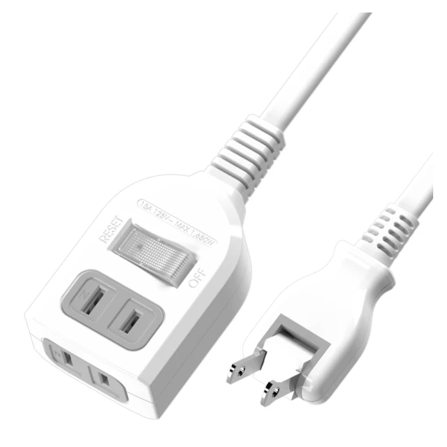 保護傘 1開2插防火延長線/中繼線4.5m