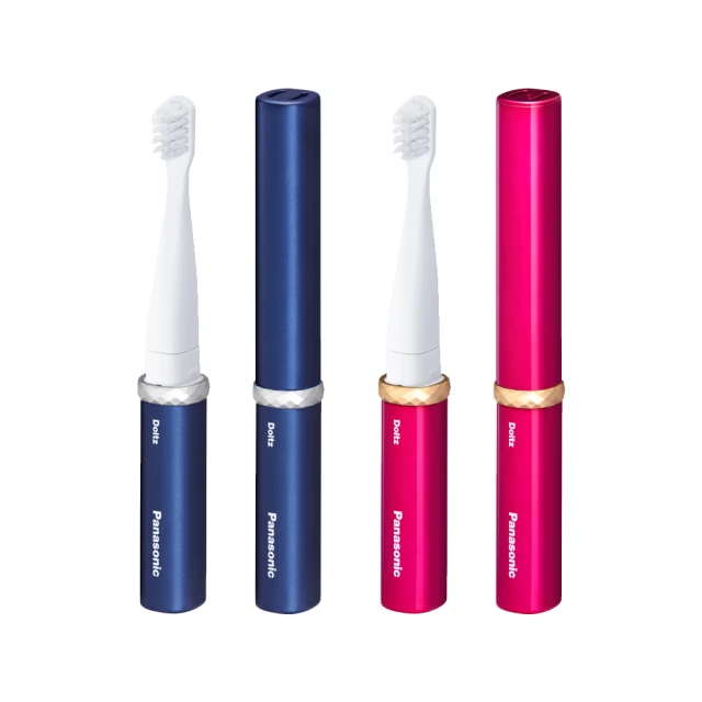 【Panasonic 國際牌】EW-DS1C 電池式音波電動牙刷（海軍藍/桃紅）