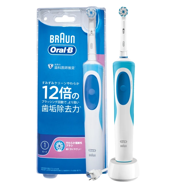 【德國百靈Oral-B】 D12.N 動感潔柔電動牙刷 (基礎清潔款)