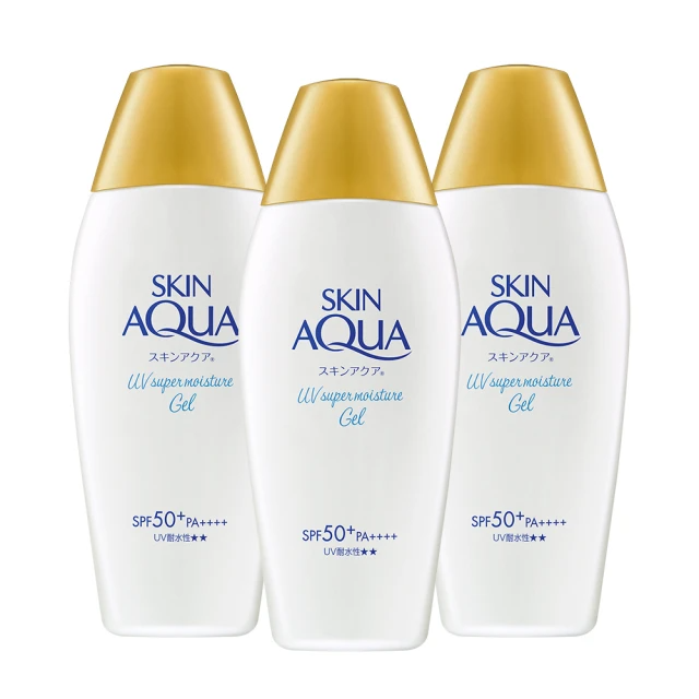 曼秀雷敦 水潤肌超保濕水感防曬露 最強UV(110g / 3入組)