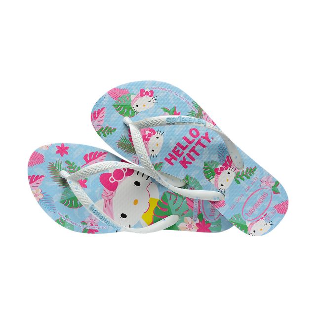 Havaianas 哈瓦仕 童鞋 凱蒂貓 藍