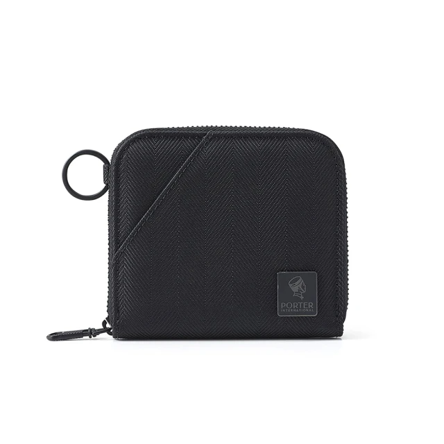 PORTER INTERNATIONAL 低調奢華MELODY雙折零錢短夾
