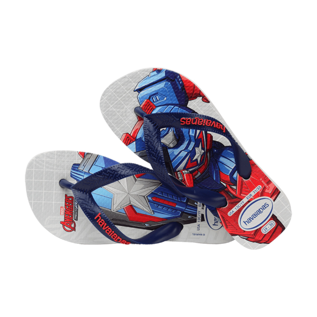 Havaianas 哈瓦仕 童鞋 美國隊長 藍