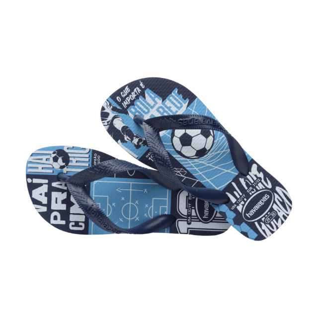 Havaianas 哈瓦仕 童鞋 足球 藍
